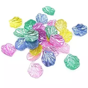 Крем для сережек DIY Материалы для ручной работы Ювелирные изделия Маркировка Лепестки Лист Держатели 20 шт Ожерелья Бусины синий