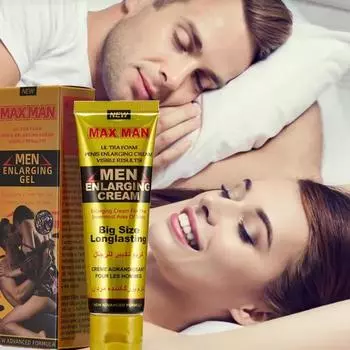 Крем для сильного увеличения пениса Большой член Увеличение размера XXL Гель для эрекции для мужчин Рост Утолщение Продукты-усилители секса 18+