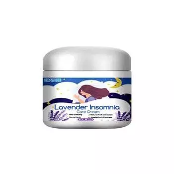 Крем для сна 20 г, натуральный, расслабляющий, снимающий стресс, средство для сна, быстро впитывающийся, компактный, с ароматом лаванды белый