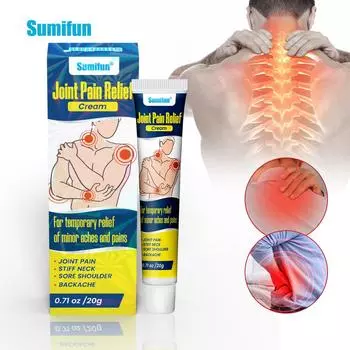 Крем для снятия боли с куркумой Sumifun, крем для снятия дискомфорта в области шеи и шеи