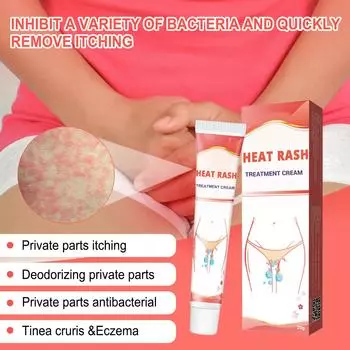 Крем для снятия зуда влагалища Очищающий и увлажняющий крем для тела для наружного применения One Size оранжевый