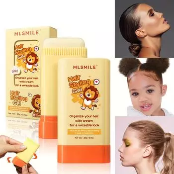 Крем для сортировки фрагментированных волос Портативный крем для коррекции формы волос для мужчин, женщин, взрослых и детей 20g