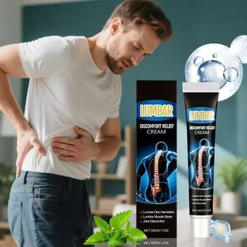 Крем для суставов и крем для поясницы используются для уменьшения дискомфорта и поддержки активности. One Size белый