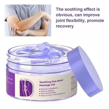 Крем для суставов с экстрактом куркумы, гель, не размазывается, многокомпонентная успокаивающая натуральная растительная эссенция для коленей, шеи, плеч 1pc