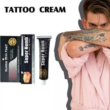 Крем для татуировок Super.nummbing 30г 1P чёрный