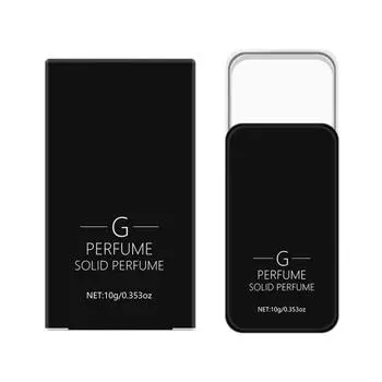 Крем для тела Atmosphere Sense для мужчин и женщин, стойкий, портативный, твердые духи, портативный парфюм One Size чёрный