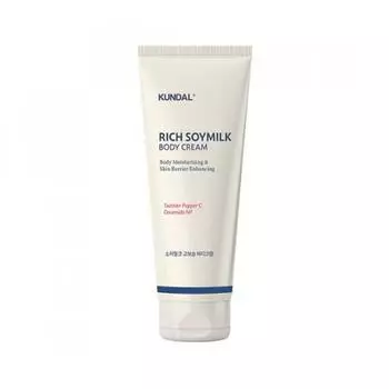 Крем для тела Kundal Rich Soy Milk Creamy с ароматом ванили 200 мл
