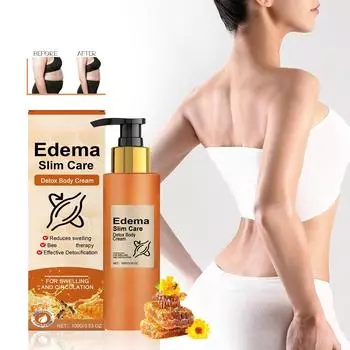 Крем для тела Puffing And Slimming успокаивает опухшие мышцы Крем для похудения Укрепляющий крем для тела Burning(100г) белый