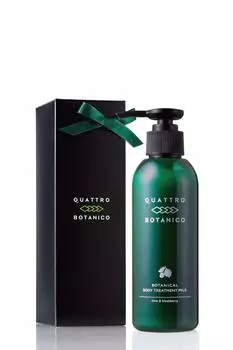 Крем для тела Quattro Botanico Подарочная упаковка включена Уход за телом Аромат лайма и ежевики Для сухой чувствительной кожи Ароматизатор для тела Увлажнение всего тела