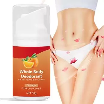 Крем для тела с запахом подмышек Увлажняющий антиперспирант и крем для устранения запаха One Size