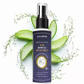 Крем для удаления волос для мужчин и женщин | Безболезненный крем для удаления волос на теле для спины, груди, ног, рук, подмышек и интимных зон | 100 мл 100 ml