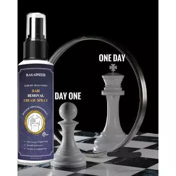 Крем для удаления волос для мужчин и женщин | Безболезненный крем для удаления волос на теле для спины, груди, ног, рук, подмышек и интимных зон | 100 мл 100ml