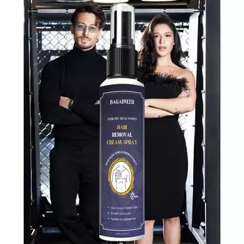 Крем для удаления волос для мужчин и женщин | Безболезненный крем для удаления волос на теле для спины, груди, ног, рук, подмышек и интимных зон | 100 мл 100ml
