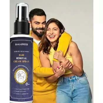 Крем для удаления волос для мужчин и женщин | Безболезненный крем для удаления волос на теле для спины, груди, ног, рук, подмышек и интимных зон | 100 мл 100ml