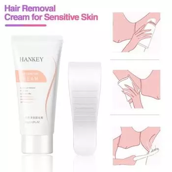 Крем для удаления волос для женщин и мужчин Нежный и не раздражающий средство для удаления волос Безболезненный и без остатка Быстрая депиляция Крем для депиляции волос для рук и ног
