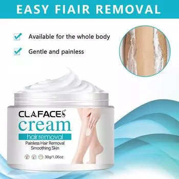 Крем для удаления волос Крем для эпиляции Интимные зоны Здоровье Безболезненное удаление волос Ингибитор роста Для женщин Мужчин Уход за телом