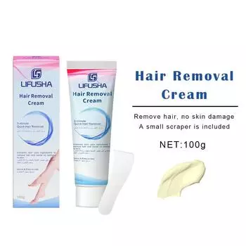 Крем для удаления волос Крем для удаления волос на всем теле синий