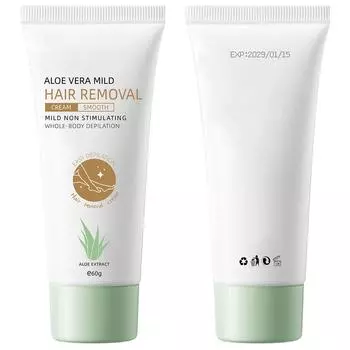 Крем для удаления волос на чувствительной коже для женщин, удаление волос в зоне бикини, гель для удаления волос на лобке, крем для удаления волос на чувствительной коже с алоэ One Size зелёный