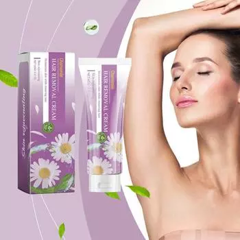 Крем для удаления волос на всем теле, ногах и подмышках, нежно очищает и разглаживает кожу, нежно увлажняет кожу тела One Size