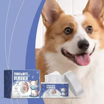 Крем для ухода за домашними животными 50 г для сухой и зудящей кожи для собак и кошек, успокаивает кожу, образуя барьер, натуральный крем, увлажняющий воспаление и кошачий мох One Size