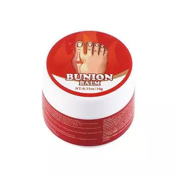 Крем для ухода за косточками стоп, консервированный крем для ухода за ногами при болезненных косточках стоп, болях в суставах и сухих потрескавшихся стопах, 10 г One Size белый
