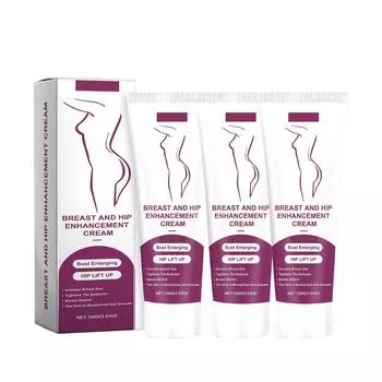 Крем для ухода за кожей бедер и груди Увлажнение и уход за кожей ягодиц и груди Упругость и гладкость кожи Уход за телом One Size
