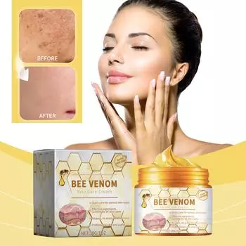 Крем для ухода за кожей Bee Skin Care Cream, нежно очищает и увлажняет кожу, крем для ухода за телом ежедневно питает все тело и наносит восстанавливающий крем