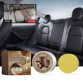 Крем для ухода за кожей Крем для ухода за кожей автомобиля Кондиционер для кожи Кожаная одежда Брюки Сумки Полировка автомобильных сидений A2