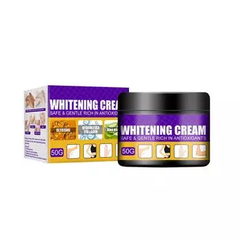 Крем для ухода за кожей Отбеливающий и осветляющий тон кожи Увлажняющий подмышки, колени и локти Осветляющий меланиновый увлажняющий крем фиолетовый