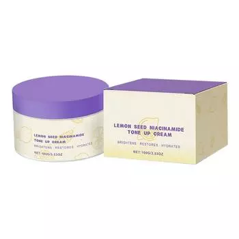 Крем для ухода за кожей с никотинамидом из семян лимона, мягкий увлажняющий крем для ухода за кожей лица One Size