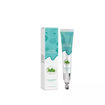 Крем для ухода за кожей вокруг глаз Jelly, укрепляющий крем для кожи вокруг глаз, массажный крем для кожи вокруг глаз, помогает уменьшить темные круги и отеки под глазами, придавая глазам яркость и упругость. One Size