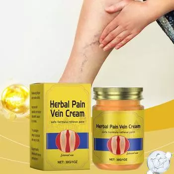 Крем для ухода за ногами на основе трав, массажный уход, синие вены, восстанавливает, снимает дискомфорт, крем для ухода за ногами One Size