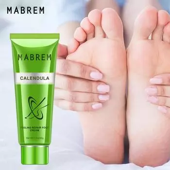 Крем для ухода за ногами, отбеливающий, против растрескивания, увлажняющий, уход за ногами, отшелушивающий скраб, против сухости, календула, оливковое восстановление