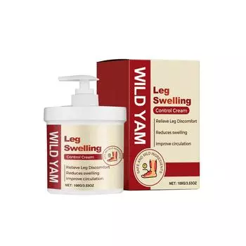 Крем для ухода за ногами при отечности и распирании, Ежедневный крем для массажа мышц и суставов, Уход за ногами. One Size белый