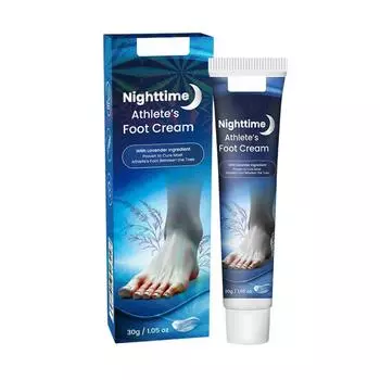 Крем для ухода за стопой спортсмена Устраняет запах ног Зуд Мазь Бери-бери Отшелушивающий пластырь для ног 30 г One Size