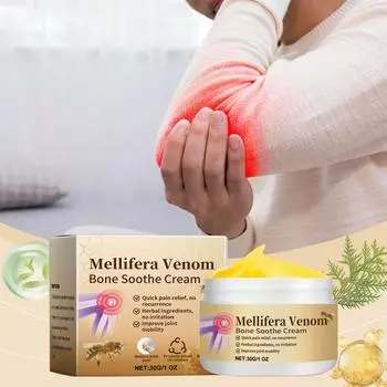 Крем для ухода за суставами Bee Joint Care Cream. Ежедневный нежный увлажняющий массаж запястий и коленей, а также нанесение крема для ухода за суставами. One Size