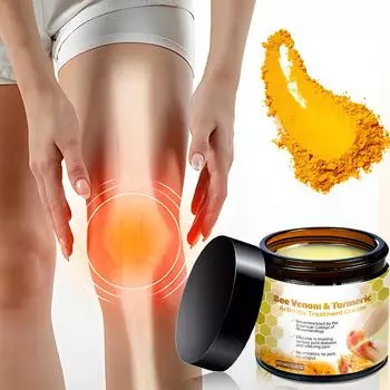 Крем для ухода за суставами Массажер для суставов Восстанавливающий и увлажняющий крем для кожи тела для естественного улучшения комфорта и здоровья жёлтый
