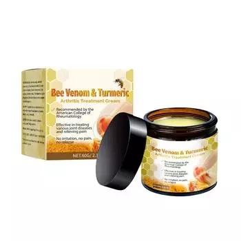 Крем для ухода за суставами Массажер для суставов Восстанавливающий и увлажняющий крем для кожи тела для естественного улучшения комфорта и здоровья жёлтый