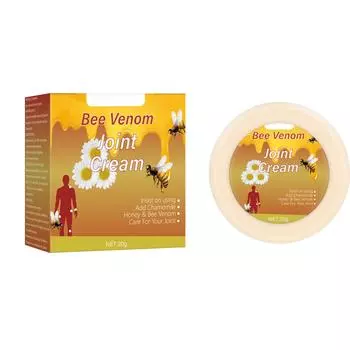 Крем для ухода за суставами Мягко ухаживает за коленями и суставами тела Крем для наружного применения One Size белый