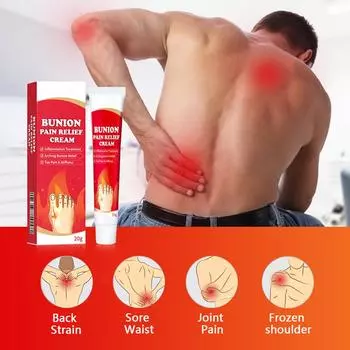 Крем для ухода за суставами, облегчение боли в суставах, мазь для местного применения One Size красный