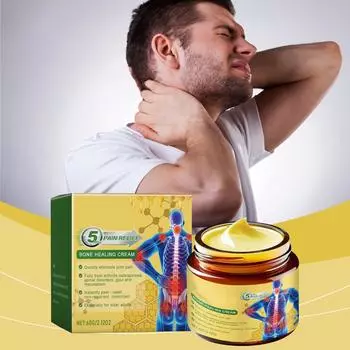 Крем для ухода за суставами снимает дискомфорт в пояснице, плечах и коленях и повышает жизненную силу массажного крема One Size