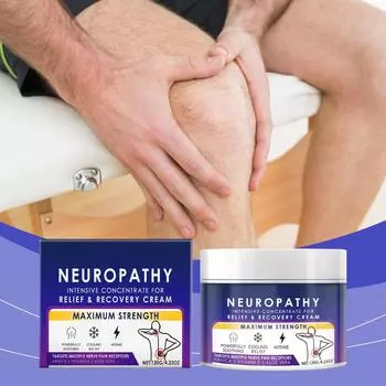 Крем для ухода за телом снимает дискомфорт в суставах ног и плеч, улучшает комфорт и гибкость тела One Size