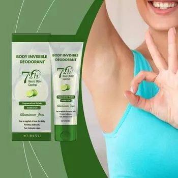 Крем для ухода за телом Зеленый апельсиновый свежий удаление запаха сухой подмышки увлажняющий портативный крем One Size