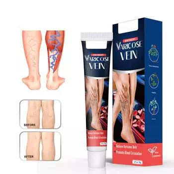 Крем для ухода за венами Mai Li Shu Мазь Earthworm Legs Spider Varicose Veins 20 г