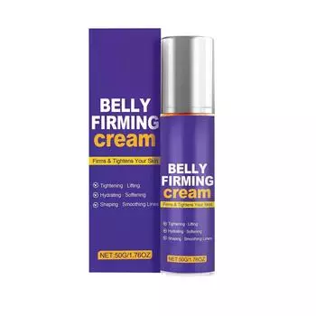 Крем для ухода за животом, Укрепляющий крем, Улучшение и подчеркивание контуров, Крем для ухода за телом One Size белый