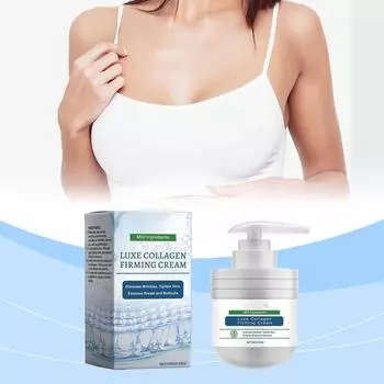 Крем для укрепления кожи с коллагеном, крем для укрепления кожи, крем для укрепления шеи, крем для груди и ягодиц для женщин, лифтинг, укрепление и увлажнение