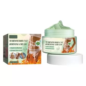 Крем для укрепления кожи с полынью, крем от жжения, крем для похудения, моделирующий и укрепляющий массажный бальзам, 1 шт. One Size белый