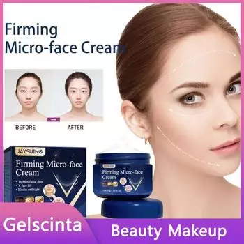 Крем для укрепления лица V-face подтягивает контуры лица, подтягивает и укрепляет кожу подбородка и лица, а также расслабляет с помощью массажного крема