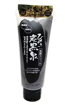 Крем для умывания лица Azusaya Hinoki Charcoal Black Spring 120 г