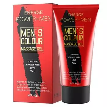 Крем для увеличения пениса Power Men, увеличивающий рост, сгущающий гель, большой член, усиленная сексуальная эрекция для мужчин, массаж 1pc